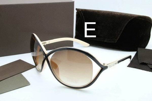 Luxury top qualtiy New Fashion 0394 Tom Sun
8000
glasses For Man Woman Erika ford Designer Brand Sun Glasses ford with original box