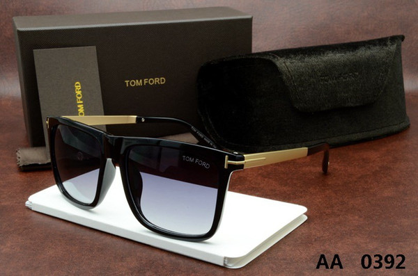 Luxury top qualtiy New Fashion 0392 Tom Sunglasses For Man Woman Erika ford Designer Brand Sun Glasses with tom original box