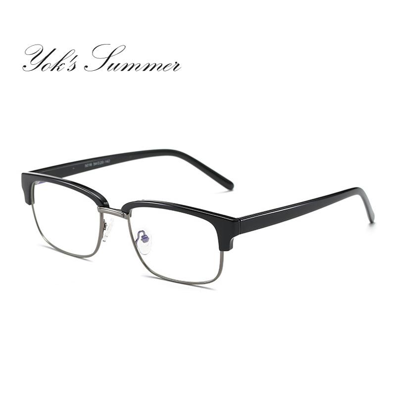 Yok's Summer TR90 Computer Gaming Glasses Women Anti Blue Ray Eyeglasses Optical Spectacles Men Rectangle Reading Eyeglass UN049