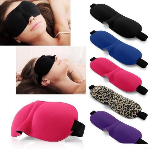 3D Sleep Mask Natural Sleeping Eye Mask Eyeshade Cover Shade Eye Patch Blindfold Travel Eyepatch 13 Colors