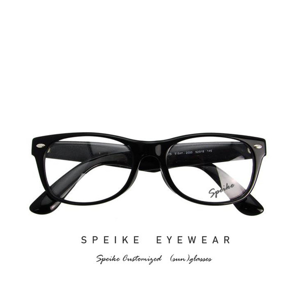 SPEIKE Customized prescription Eyewear New Fashion shield Eyeglasses R 5184F Frames For Men and Women can be myopia glasses reading glasses