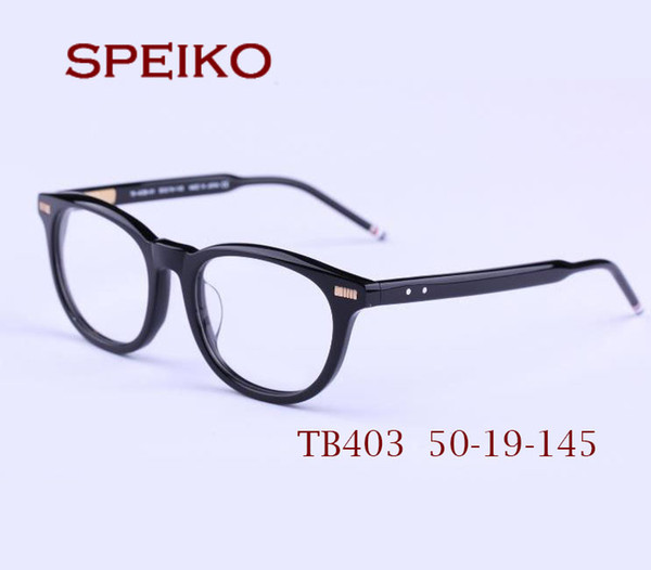 SPEIKE Customized eyeglasses new york eyewear glasses tb403 rero style round frame can be myopia reading glasses with original case