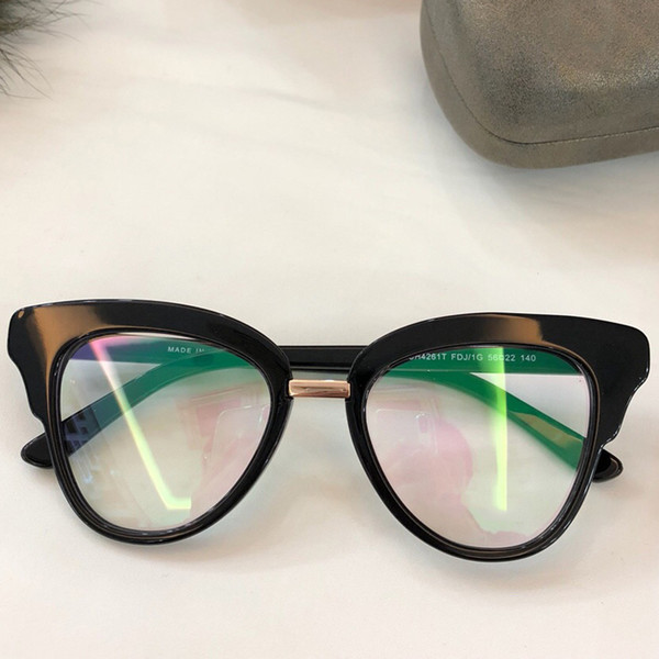 Acetate Optical Frame with Alloy Bridge Cat Eye Reading Glasses Women High Quality Reading Glasses with Original Box