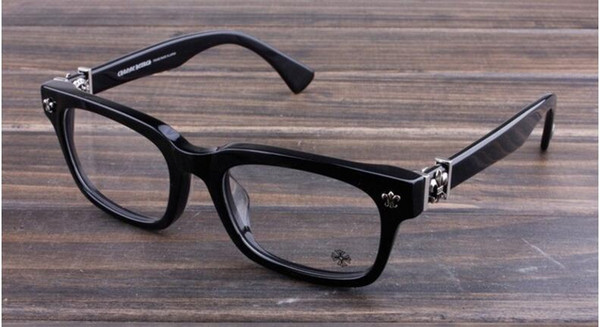 New eyeglasses frame Chrome Spectacle Frame eyeglasses for Men Women Myopia Brand Designer Glasses frame clear lens With Original case 09