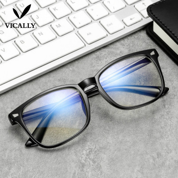 Brand Fashion Metal Glasses Frame Retro Woman Men Reading Glass Frame UV Protection Clear Lens Computer Eyewear Eyeglass