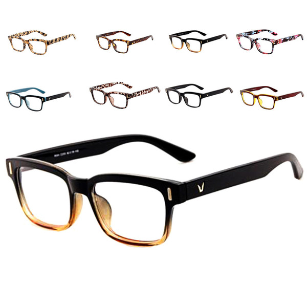 Fashion V-Shaped Box Eye Frames Brand For Men New Women Computer Frames Eyewear Vintage Armacao Oculos De Grau