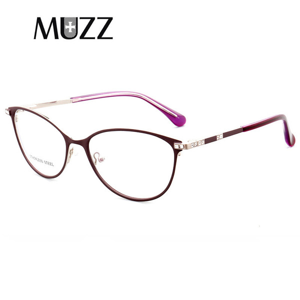 NEW Cat Eye Style Women Optical Glasses Frames fashion Diamonds Glasses Frame Women Prescription Eyewear Clear Myopia Eyeglasses