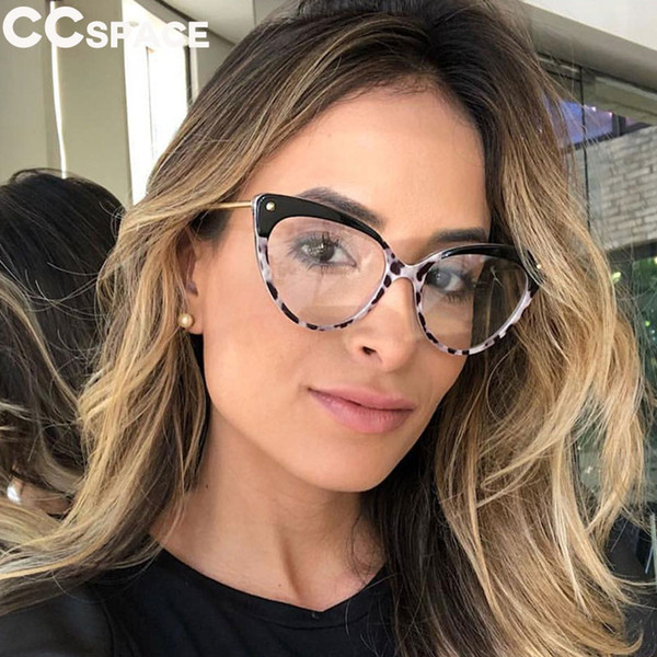 Cat Eye Glasses Frames Women Trending Styles Brand Eyeglasses TR90 Optical Fashion Computer Glasses 45639