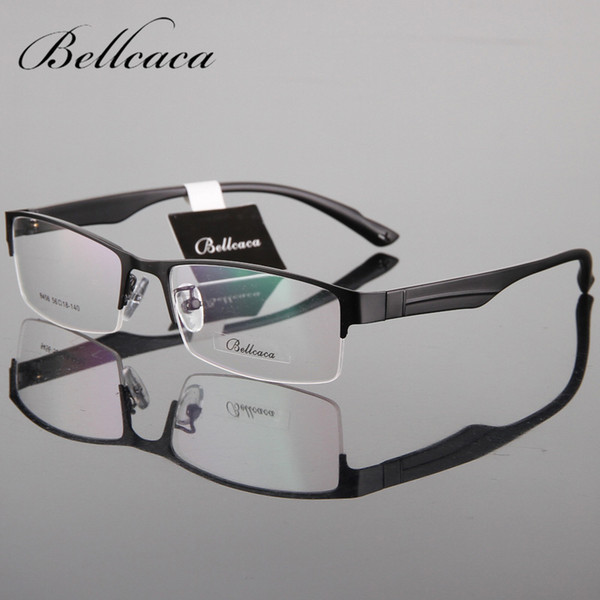 Bellcaca Spectacle Frame Men Eyeglasses Computer Optical Prescription Myopia Glasses Frame For Male Clear Lens Eyewear BC680