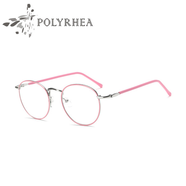 2018 Classic Retro Clear Lens Nerd Frames Glasses Men Women Optical Acetate Prescription Spectacle Square Metal Eyewear Frame