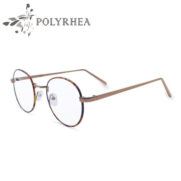 Optical Glasses Frame Super Light-weight Vintage Round Frame Original Clear Lens Brand Designer Frame Men Women Eyeglasses With Box