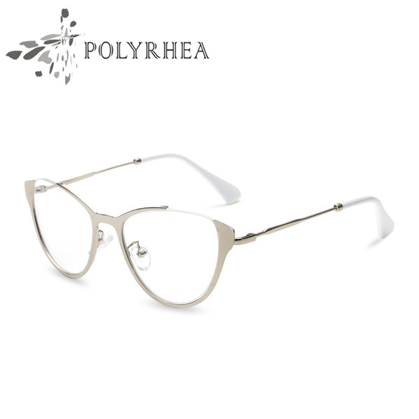 Brand Designer Cat Eye Eyeglasses Frames Women Vintage Optical Frame Fashion Optical Glasses Vintage Eyeglasses Frame With Box And Case