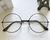 1PC Popular Vintage Round Metal Clear Lens Glasses Frame Trendy Unisex Nerd Anti-radiation Spectacle Style Eyeglass Frame