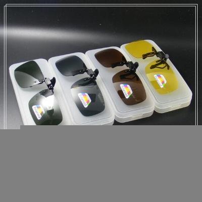 2019 driver polarized clips male and female night vision clips sunglasses hanging mirror polarized glasses Fashion item