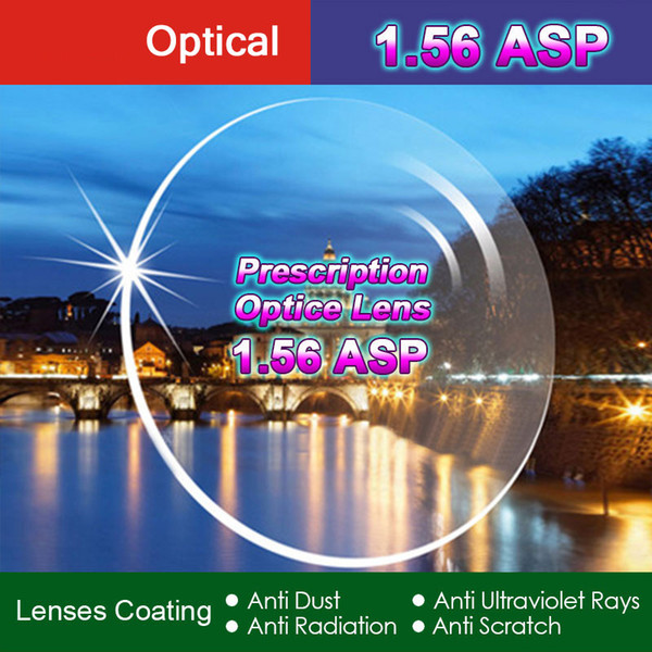 High Quality Index 1.56 1.61 1.67 1.74 Clear Optical Single Vision Lens HMC, Aspheric Anti-UV Prescription Lenses,2Pcs