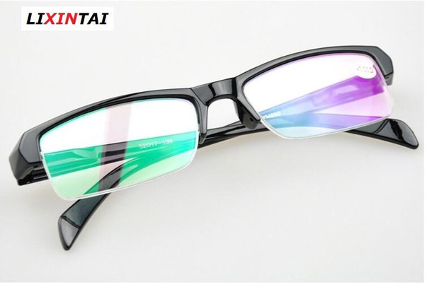 wholesale Various models Half frame ultra light finished myopia lens Unisex With degrees Shortsighted Myopia Read glasses Spectacle frame