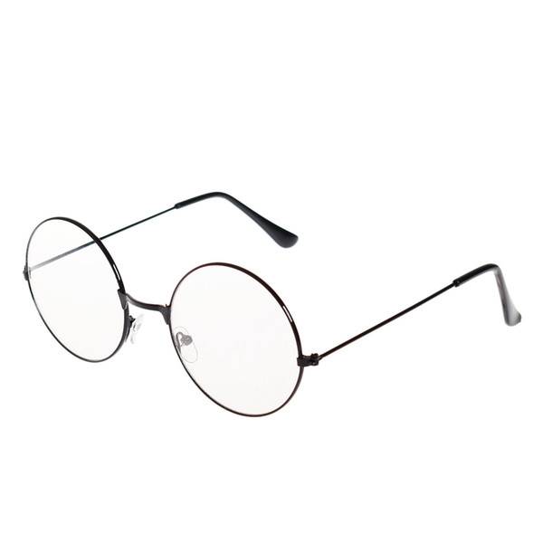 Fashion Vintage Retro Metal Frame Clear Lens Glasses Nerd Geek Eyewear Eyeglasses Oversized Round Circle Eye Glasses C18122501