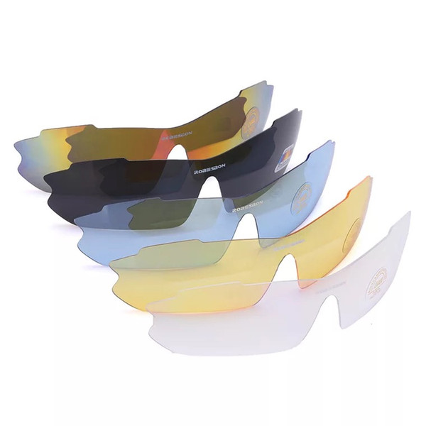 Cycling glasses conjoined lenses fashionable polarized color transparent night vision lenses color changing glasses accessories/lenses