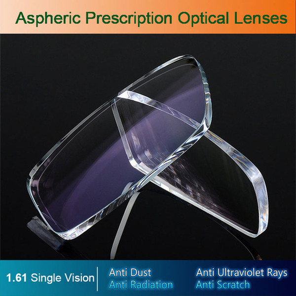 Single vision Radiation protection Prescription Lenses UV-anti Resin Aspheric Glasses Lenses for Myopia Hyperopia Presbyopia Diopter Lens