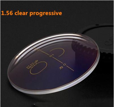 1.56 Index Prescription Clear Progressive Lenses Free Form Multi Focal Lens without line for Myopia/Hyperopia Inner Progressive Lenses