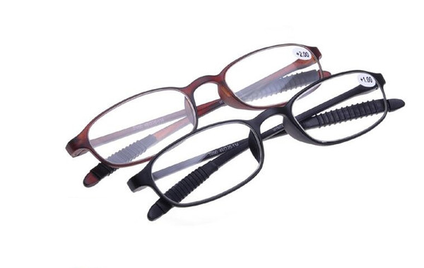 20 pcs/lot , TR90 Super light Resin glasses Presbyopic glasses for Elders With different Degrees Strong soft High definition reading Eyewear