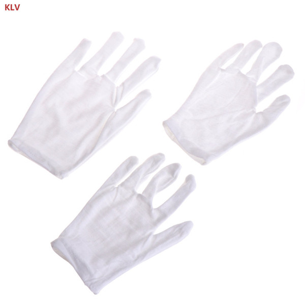 Creative performance gloves Kids Fun Express White Etiquette Polyester Child Size Performance Costume Gloves free shipping