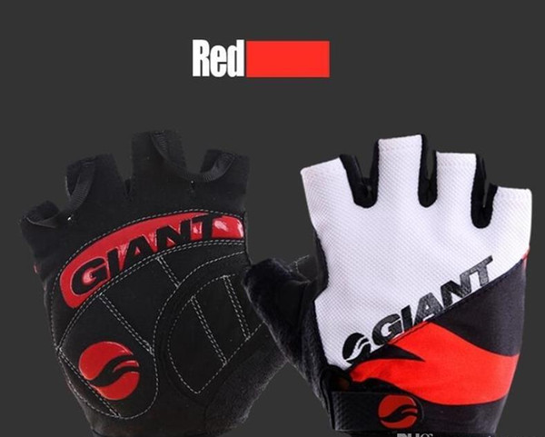 Giant Half Finger Cycling Gloves for men and women Hot Brand Slip for mtb bike bicycle guantes breathable ciclismo racing luvas sport glove