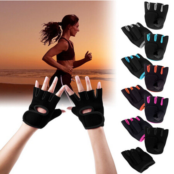 Wholesale-Exxcellent Womens MANS Weight Lifting Gloves Fitness Glove Gym Exercise Training