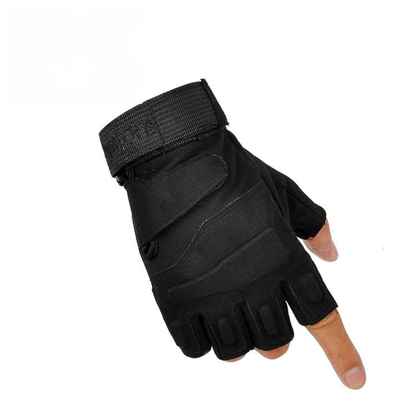 Outdoor Tactical Sports Half gloves Cycling Fitness Protection Wear Resistant Hunting colorful types Men gloves QQA321