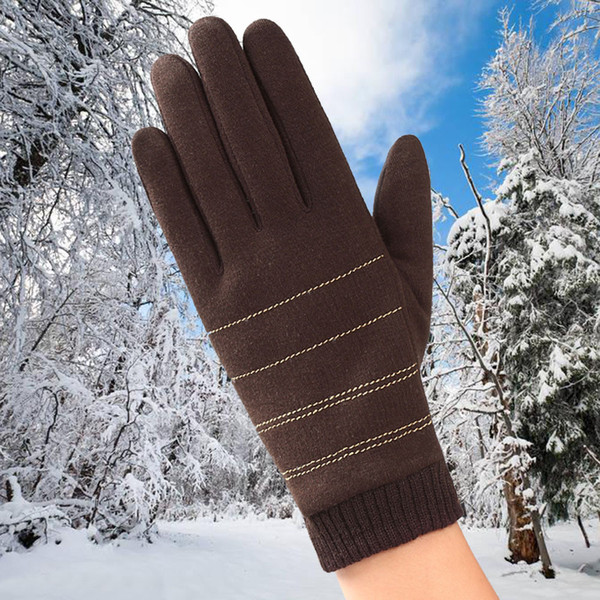 High quality New Arrival Gloves For Men comfortable Cotton Men Mitten Business short gloves Male#LRE0