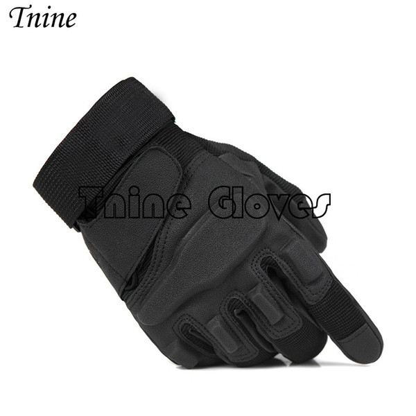 Tnine High Quality Guantes winter Full Finger Carbon Fiber Fitness Paintball Bicycle Shooting Antiskid Tactical Gloves