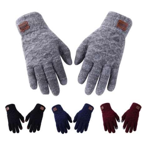 Women Men Touchscreen Heated Gloves Winter Warm Cotton Hand Gloves Ladies Mittens Guantes Female Male Gants Femme