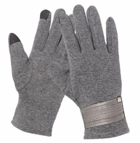 Gloves Men Touch Screen Warm Knitting Gloves Five Fingers Female Mittens Sport Glove