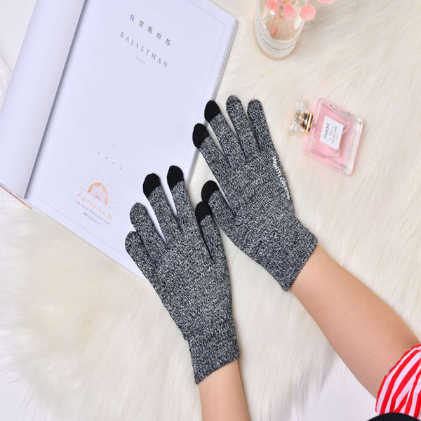 Touch Screen Gloves Fashion Leisure Glove for Women and Men Winter Keeping Warm Driving Riding Wholesale Free Shipping 0724WH