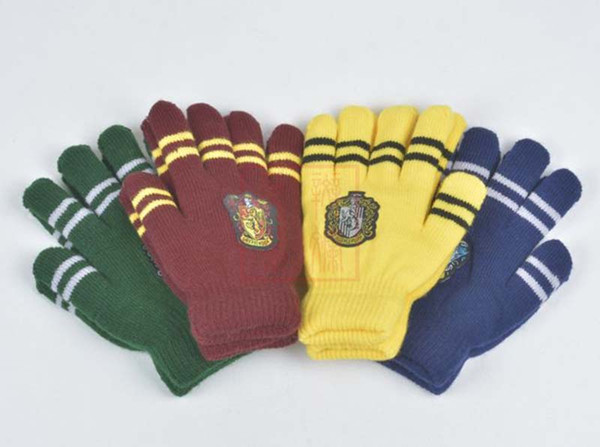 Harry Potter Student Gloves Slytherin Ravenclaw Extra Thick