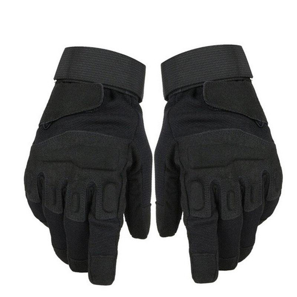 2018 US Army Tactical Gloves Outside Trainning Gym Motocycle Sports Airsoft Leather Army Military Full Finger Mittens