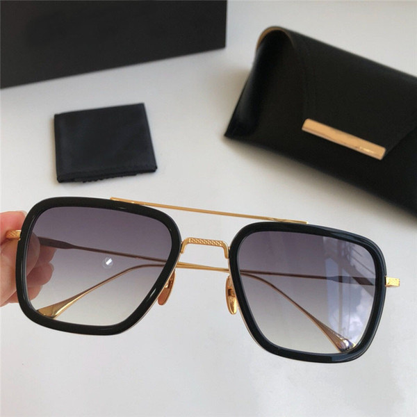 New fashion designer man sunglasses 006 square frames vintage popular style uv 400 protective outdoor eyewear