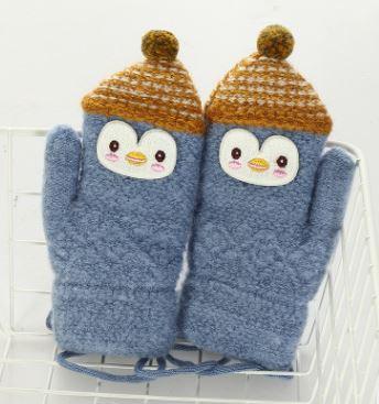 2018 hot sale fashionble cute The new lovely warm ladies winter hair female thickening children's gloves