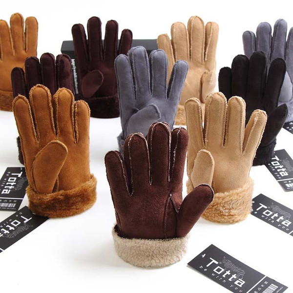 Fashion Faux Fur Gloves Men Adult Size Men Winter Gloves Women Winter Women Winter Gloves Unisex Used