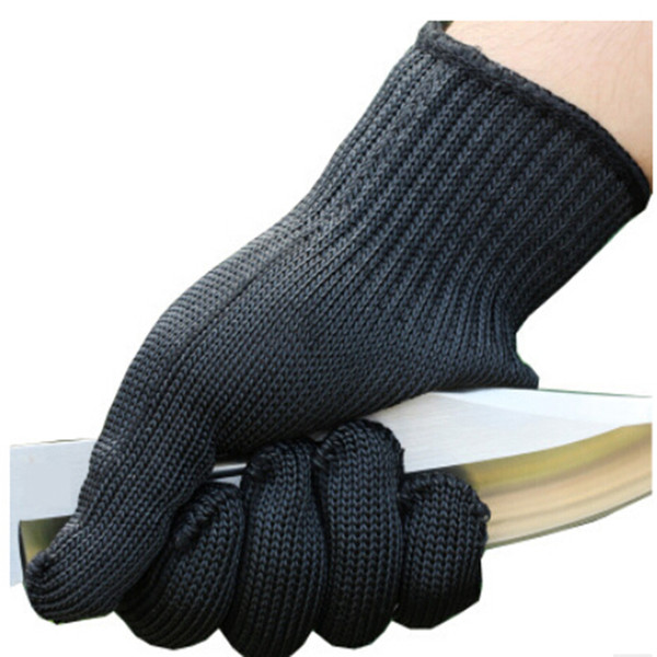 Cut Resistant Level 5 Wild Self-defence Supplies-Black Brand New Cut-Resistant Anti Abrasion Safety Gloves Working Protective Gloves