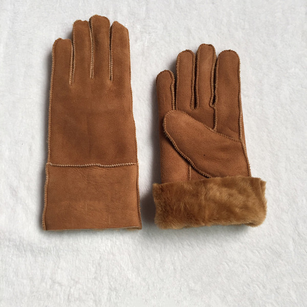 Classic fashion women new wool gloves leather gloves 100% wool free shipping in many colors