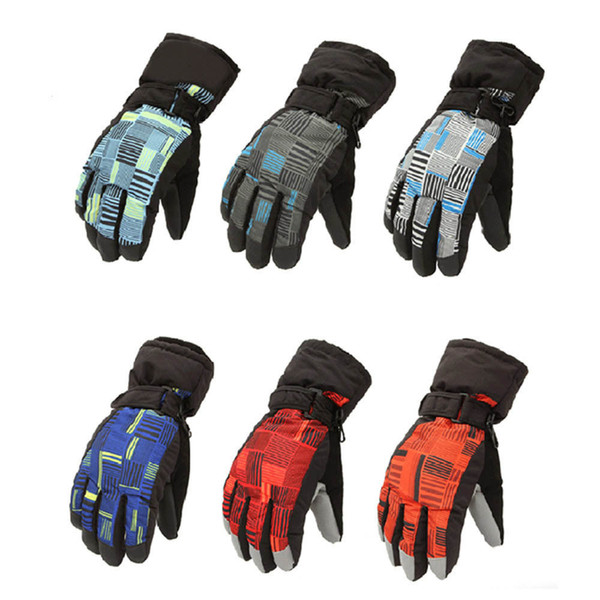 Unisex Winter Ski Snowboard Snow Sports Windproof Thermal Waterproof Nylon Mens Womens Bike Gloves order<$15 no tracking