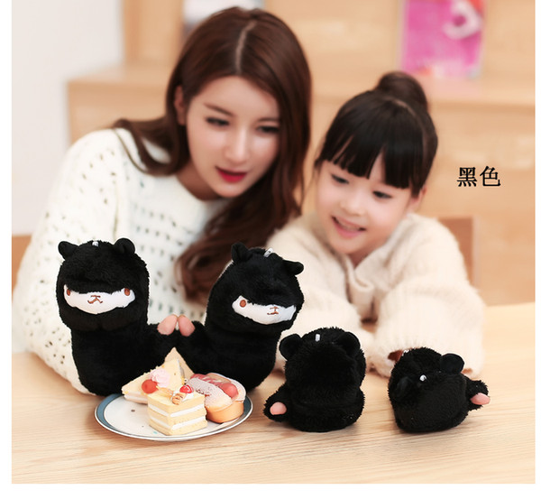 Fleece baby warm winter gloves female lovely alpaca flip cover all point to Korean version of gloves