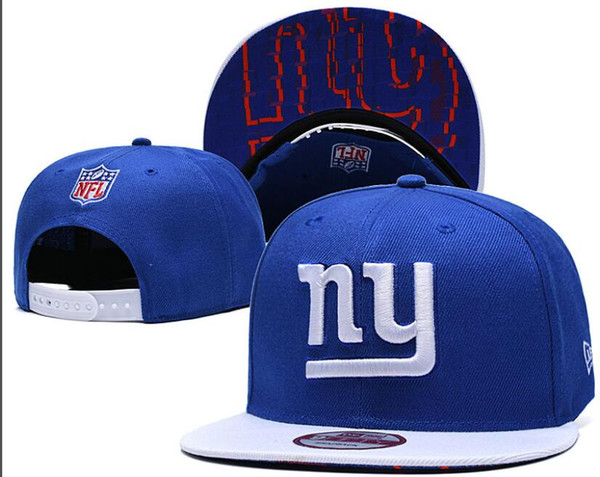 2019 New York Sport Hip Hop Fitted Caps Adjustable For Mens Womens Giants Fashion Cotton Casual Snapbacks Hats