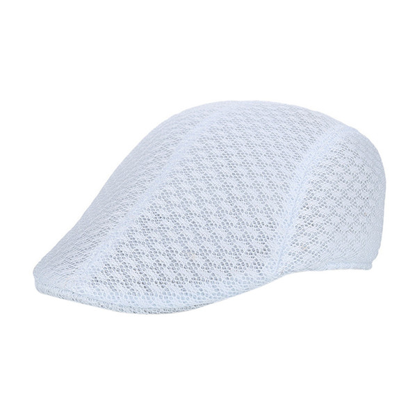 Hot Sale Men Beret Caps Polyester Casual Breathable Mesh Newsboy Hats Casual sombrero mujer dropshipping