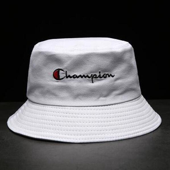 2018 hot Fashion Men Women Hot Champion Bucket Hat brand Outdoor Cap Unisex Summer Beach Hat Free Shipping