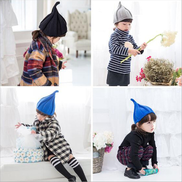 Baby Caps Hats For Girls Kids Children Baby Hat Photo Props Beanie Crochet Cap Cotton Winter Children's Cap Christmas Gift