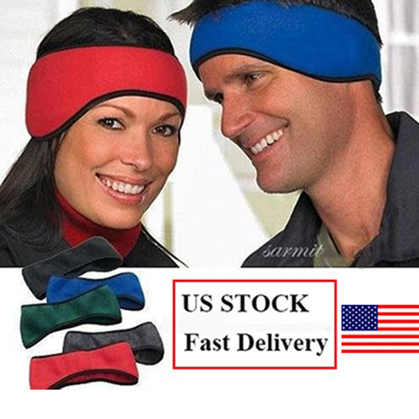 US STOCK 2pcs/pack Earmuffs Warm Fleece Winter Ear Warmers Headband Soft Ear Muffs for Women Men Adult Headphones
