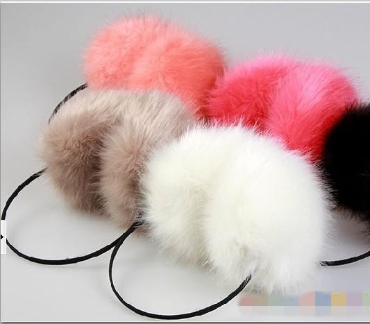 15 CM Diameter Winter Warmer Ear Muffs Korean Plush Earmuffs Earcap Fashion Ear Covers