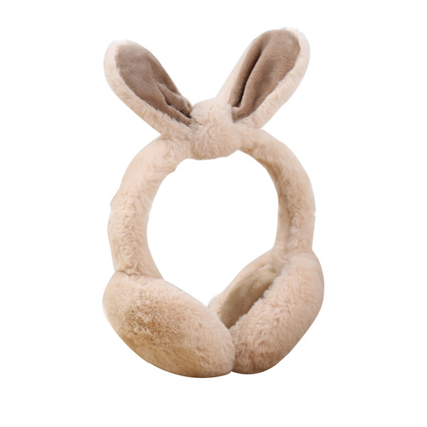 Women's Autumn Winter Faux Rabbit Fur Lovely Softly Rabbit Bowknot Warm Earmuffs
